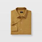 Club Monaco Goldenrod Standard Fit Solid Shirt