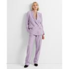 Club Monaco Lilac Basket-weave Trouser