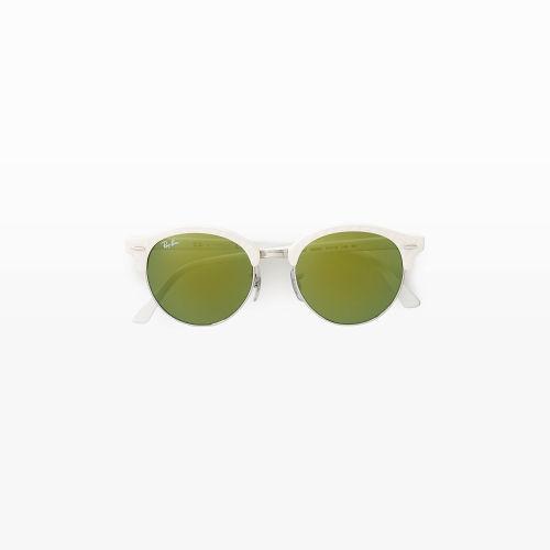 Club Monaco Color White Ray-ban Clubround Sunglasses