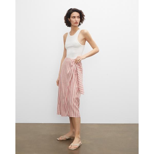 Club Monaco Wrap Stripe Skirt