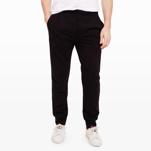 Club Monaco Color Black Ponte Zip Pants In Size Xs