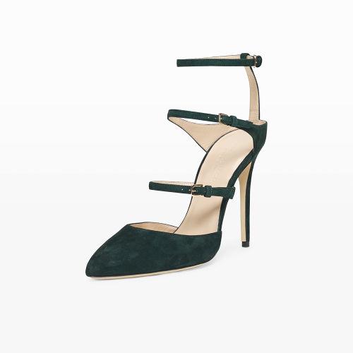 Club Monaco Color Green Meradyth Suede Pump