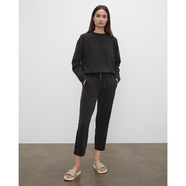 Club Monaco Satin Stripe Knit Pants