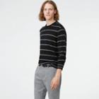 Club Monaco Color Black Merino Stripe Sweater