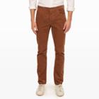 Club Monaco Color Brown 5-pocket Corduroy Pant
