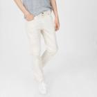 Club Monaco Color Bleach Super Slim Linen Pant