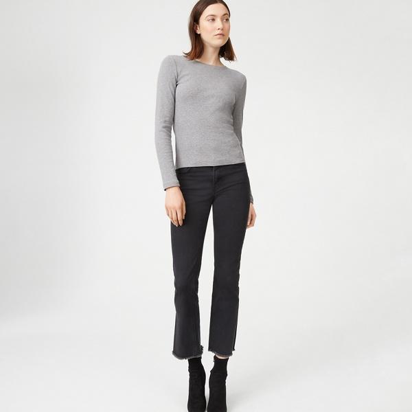 Club Monaco Heather Grey Carolena Top