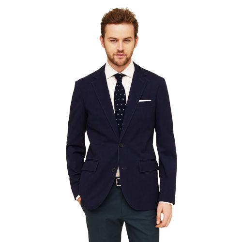 Club Monaco Color Blue Grant Cotton Blazer In Size 40