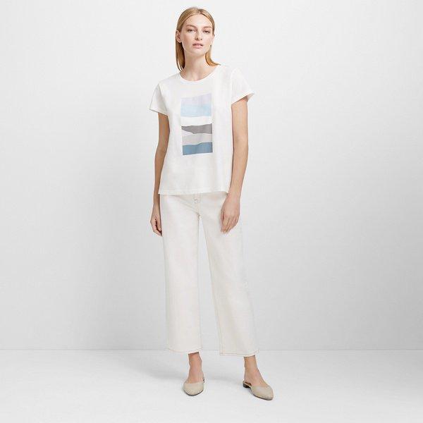 Club Monaco Porcelain Tykina Tee