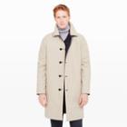 Club Monaco Color Green Reversible Trench In Size Xs