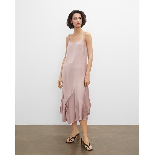 Club Monaco Scoop Neck Asymmetric Dress