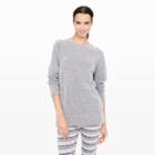 Club Monaco Color Grey Carly Sweatshirt In Size S