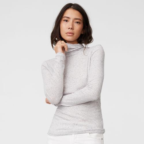 Club Monaco Color Grey Julie Speckle Turtleneck