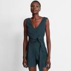 Club Monaco Palm Green Madria Romper