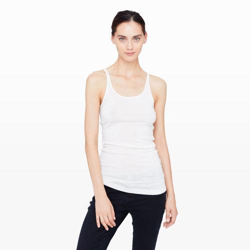Club Monaco Color White Eleta Tank