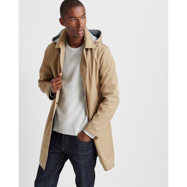 Club Monaco Khahki Mac Coat