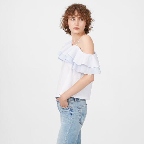 Club Monaco Color White Junette Top