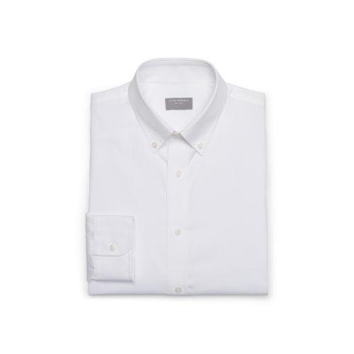 Club Monaco Color White 120s Broadcloth Dress Shirt