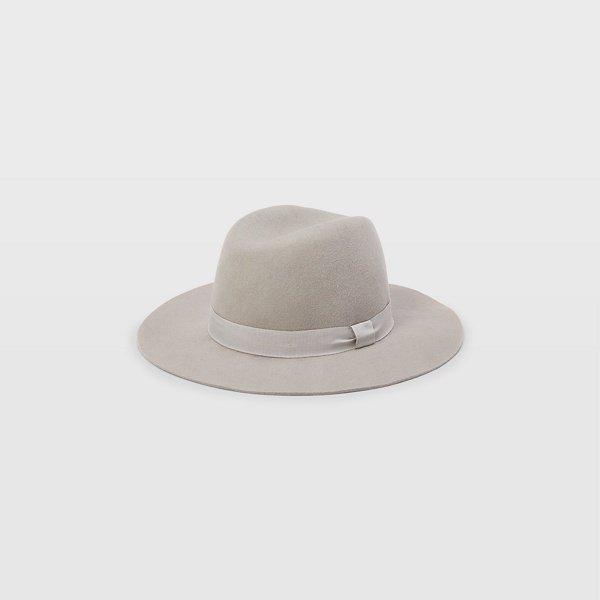 Club Monaco Grey Millennie Wool Hat