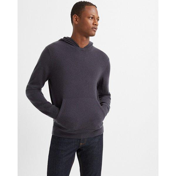 Club Monaco Dark Grey Cashmere Hoodie