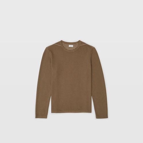 Club Monaco Color Green Double-faced Crew