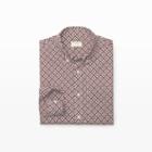 Rb Color Purple Slim-fit Berber Diamond Shirt