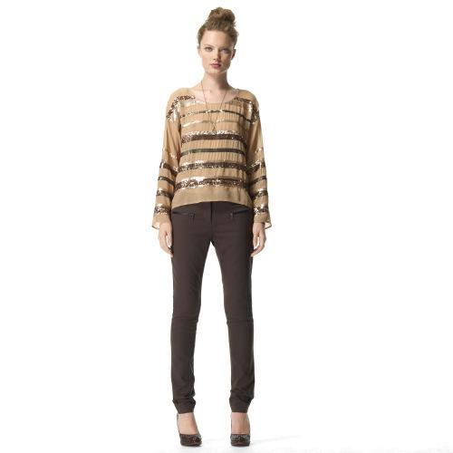 Club Monaco Color Peat Moss Emily Solid Pant