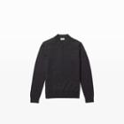 Club Monaco Color Grey Merino Quarter-zip Sweater
