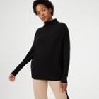 Club Monaco Black Emma Cashmere Sweater