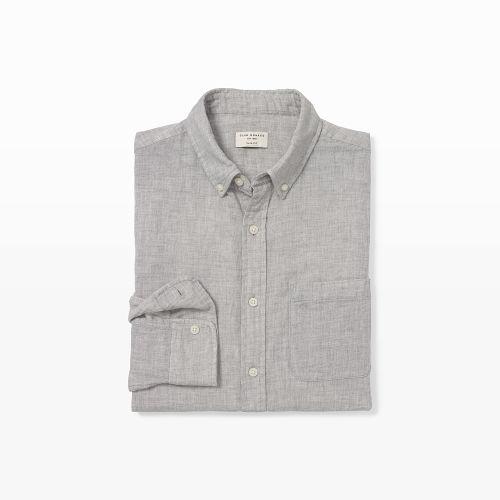 Club Monaco Slim Double-face Shirt
