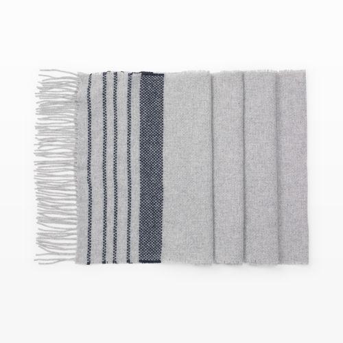 Club Monaco Border Stripe Scarf In Size One Size