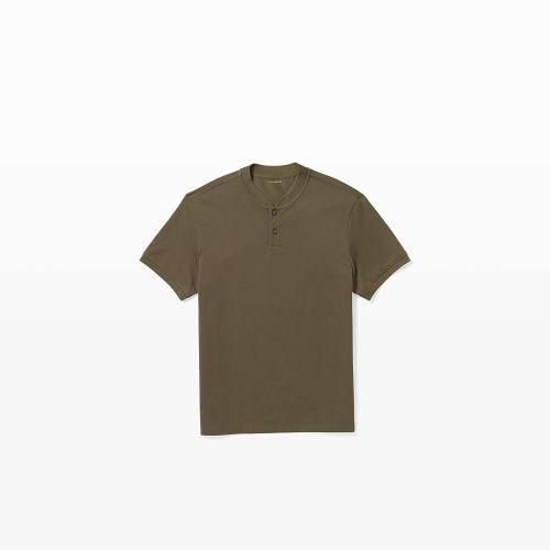 Club Monaco Band-collar Polo Shirt