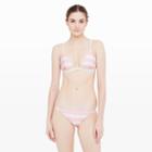 Club Monaco Color Petal Pink/cream Stripe Solid & Striped Morgan Top
