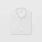 Club Monaco Color White Oxford Short-sleeve Shirt