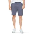 Club Monaco Color Blue 10 &frac12; Chambray Dot Short