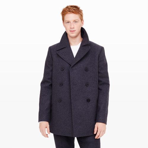 Club Monaco Color Grey Wool Pea Coat