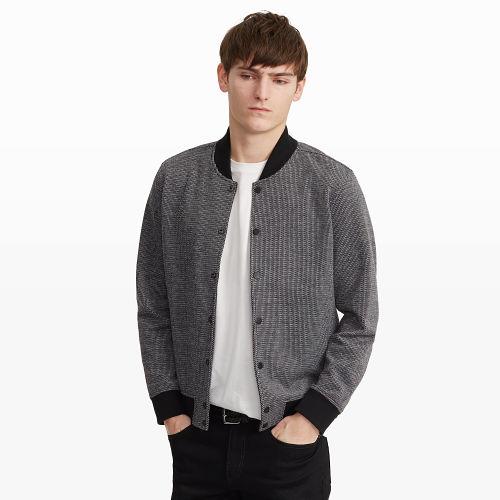 Club Monaco Color Black Knit Jacket
