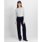 Club Monaco Blue Wide-leg Cord