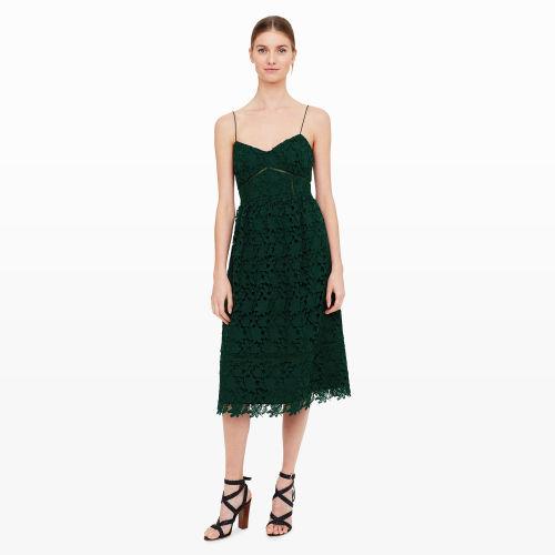 Club Monaco Color Eucalyptus Bolari Lace Dress