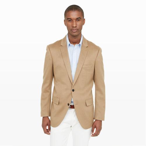 Club Monaco Color Brown Grant Cashmere Blazer