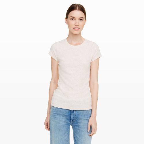 Ib Color Foundation Heather Bowee Ribbed Tee