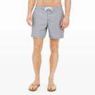 Club Monaco Color Blue 6 Geo Print Board Short