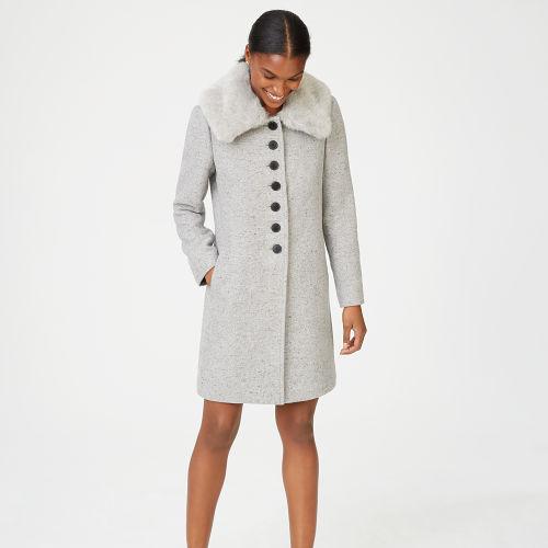 Club Monaco Color Grey Rania Coat