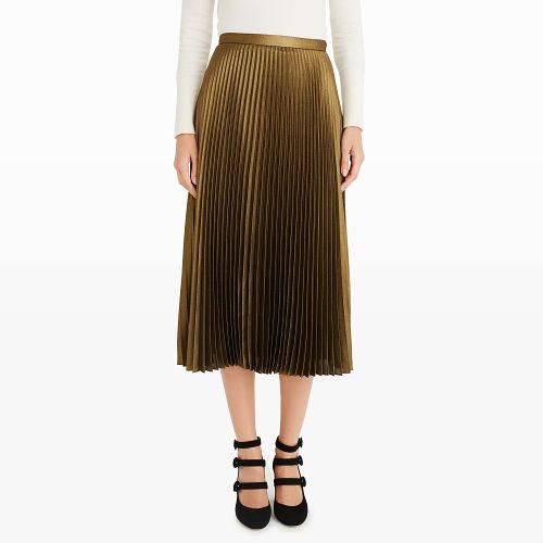 Club Monaco Color Gold Annina Skirt