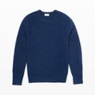 Club Monaco Color Blue Donegal Crew Sweater