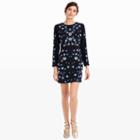Club Monaco Color Blue Kasienna Embroidered Dress
