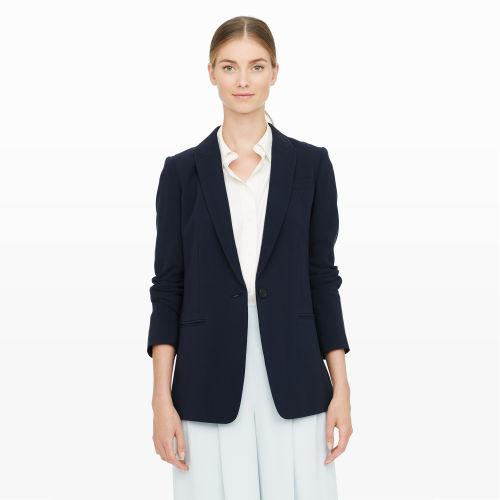Club Monaco Color Blue Gecera Soft Blazer In Size 0