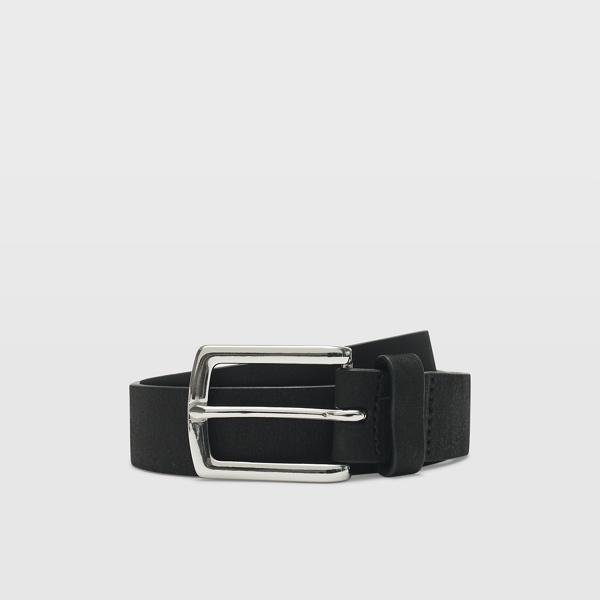 Club Monaco Black Laird Suede Belt