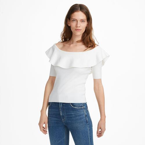 Club Monaco Color White Jonet Sweater