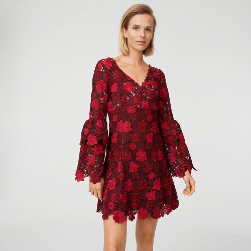 Club Monaco Color Red Kaelane Dress
